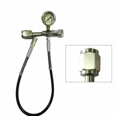 Air Rifle Charging Valve Adapter Paintball PCP SCBA Air Fill Station With Hose