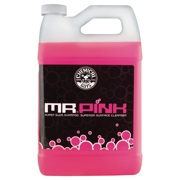 Chemical Guys Mr. Pink Super SUDS Superior Surface Cleanser Car Wash Shampoo, 3.78-L