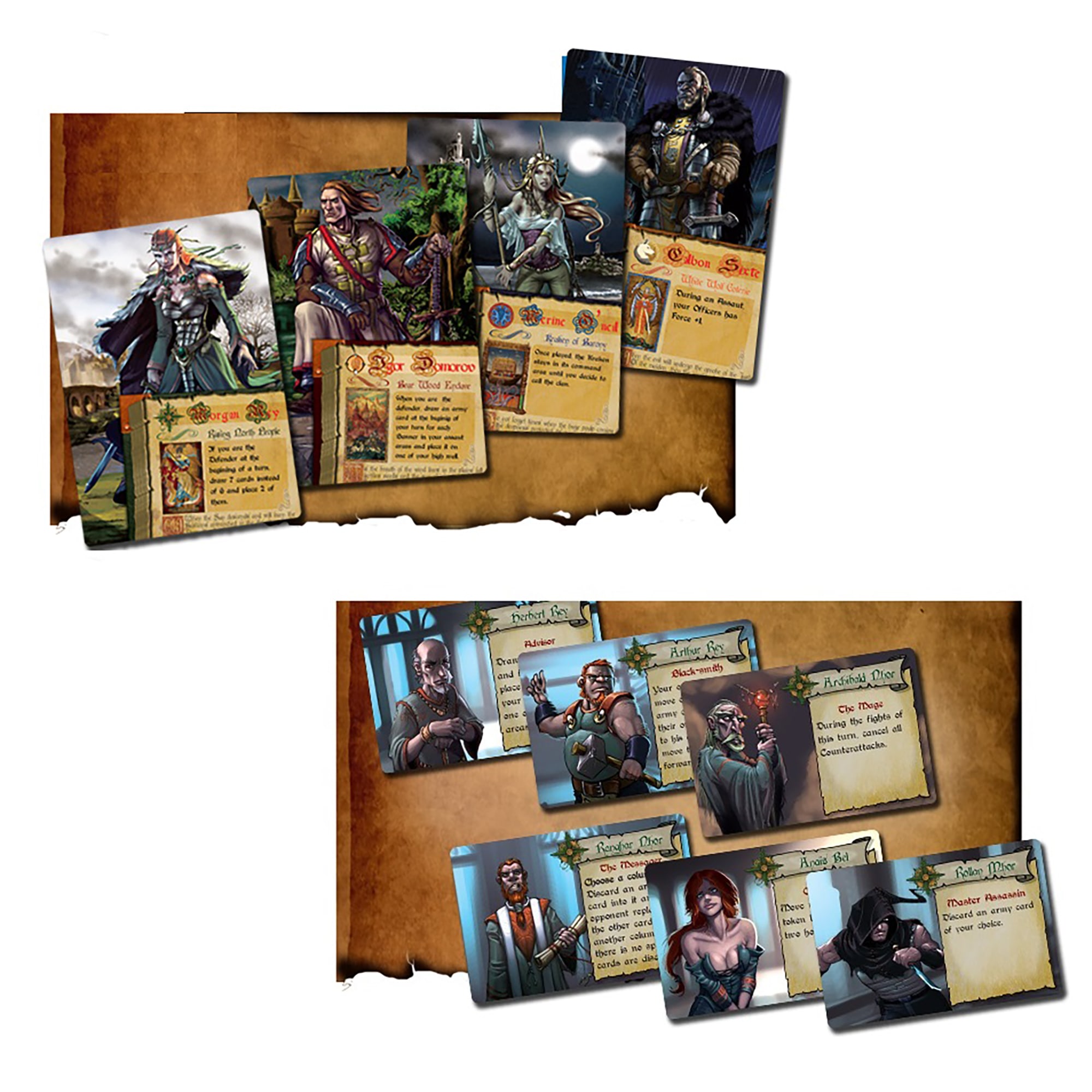 Versus Series: Fortresses And Clans - Competitive Card Game, White Wolf Coterie, The Red Joker, Ages 14+, 2 Players, 30 Min