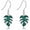 Monstera, variant on Mandala Chakra Earrings for Women 925 Sterling Silver 7 Chakra Yoga Lotus Dangle Earrings Chakra Jewelryfor Women