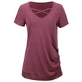 thumbnail image 4 of T-shirts à Manches Courtes à Manches Courtes pour Femmes, 4 of 5