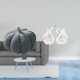 thumbnail image 2 of Almohadas De Calabaza De Halloween, Cojín De Sofá De Peluche Y Elegantes Estatuas De Cisne, Escultura De Animal De Cerámica Para Dormitorio, Sala De Estar, Estantería, Decoración De Gabinete, 2 of 8