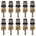 thumbnail image 2 of Shisuyan 10 Pcs R134a-3 Noyau de Valve Ac Haute et Basse Pression pour Système de Climatisation de Voiture Noyau de Valve en Cuivre pour Charge Précise du Réfrigérant et Installation Facile, 2 of 9
