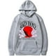 thumbnail image 5 of Sudadera con capucha de Sad Boyz de Junior H para hombre y mujer, unisex, informal, de manga larga, estilo urbano, 5 of 5
