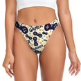 thumbnail image 1 of Kdxio Game Controller Pattern Seamless G-string Thongs for Women - Low Rise No Show Thong Stretch Womens Panties, Breathable Cheeky Panties-Small, 1 of 6