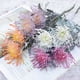 thumbnail image 2 of Flores artificiales, rama corta, pinza de cangrejo, 2 tenedores, alfiletero, guirnalda navideña, jarrón para decoración del hogar, boda, plantación falsa, 2 of 5