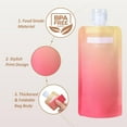 thumbnail image 3 of Travel Pouches for Toiletries - 12 Pack Leak Proof 3oz TSA Approved Travel Size Containers, Stand Up, Slim & Lightweight Design, Take up Less Space, Pack More Liquids, 3 of 18
