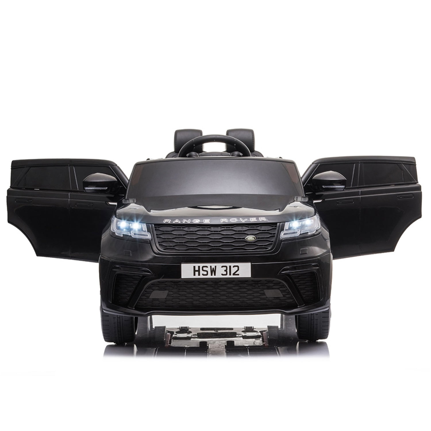 CIPACHO 12 V Licensed Land Rover Kids Ride On Car with Remote Cotrol, Toy Car for Kids Battery Powered Vehicle MP3, Black CIPACHO 12 V Licensed Land Rover Kids Ride On Car with Remote Cotrol, Toy Car for Kids Battery Powered Vehicle MP3, Black