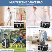 Lilypelle Collapsible Dance Garment Bag with Garment Rack