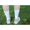 thumbnail image 6 of OrthoSleeve Wellness Compression Socks Crew Neuropathy Socks for Foot Pain, White/2XLarge, 6 of 10