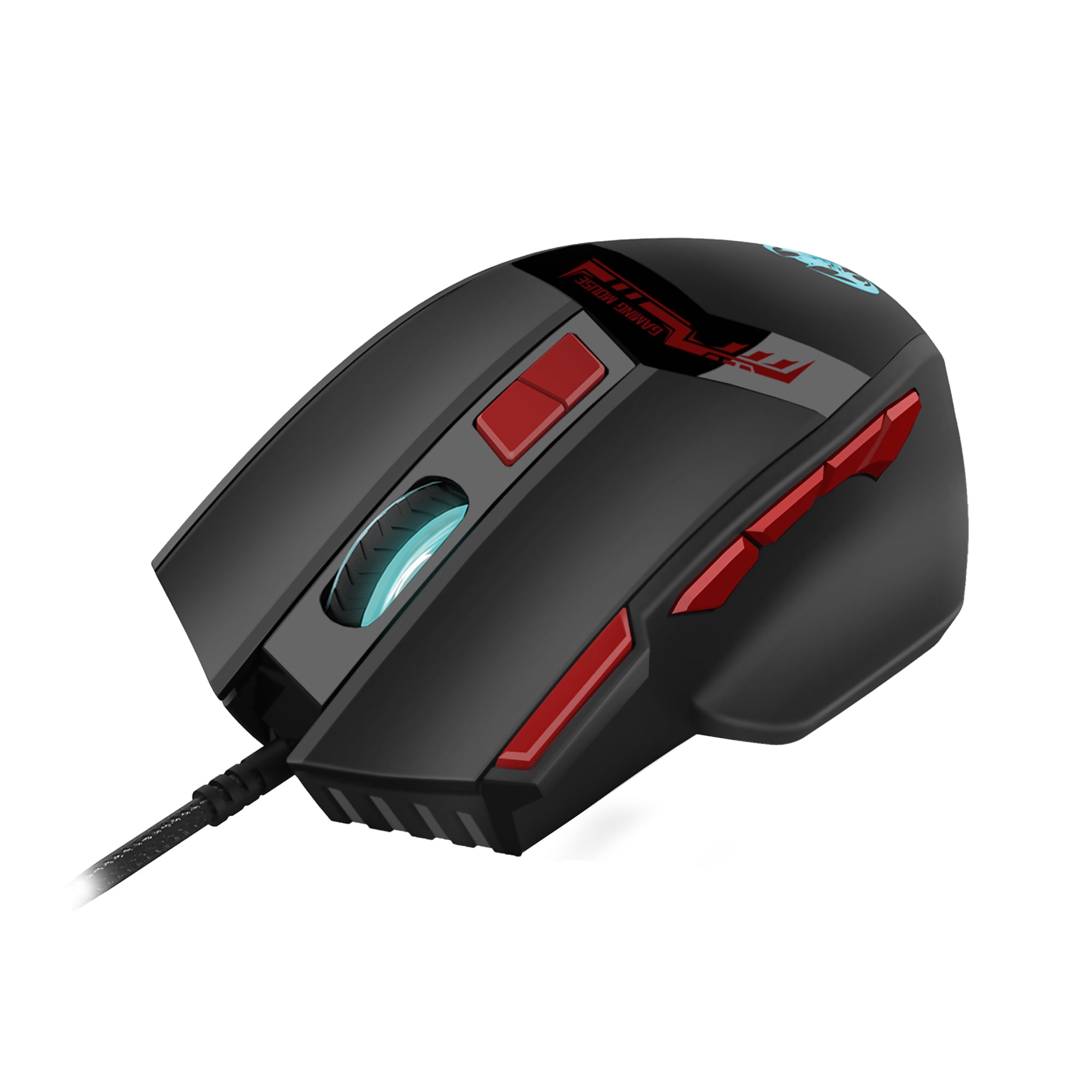 10 Buttons RGB Wired Gaming Mouse Ergonomic Mouse Programmable 7 ...