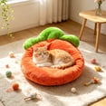 thumbnail image 6 of Thickened Warm Pet Mat Soft Comfortable Sleeping Pad for Dogs Cats, Cozy Crate Kennel Sofa Floor Furniture Protector, All Seasons House Training Accessory, Warm Pet Bed, Soft Pet Bed, 35x25cm, 6 of 6