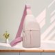 thumbnail image 1 of Bolso bandolera para hombre y mujer | Bandolera ligera de nailon y spandex, mochila deportiva para el hombro, mochila de viaje multiusos - Compacta 30x17x10cm | Moderno, Elegante, Versátil, Unisex, 1 of 6