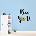thumbnail image 2 of Babies Bee You Cute Quotes & Sayings Wall Decal Decoration Bee You Be different Vinyl Wall Decal Art Lasts Years and Easily Removable - Size: 36 In(W) x 40 In(H), 2 of 5