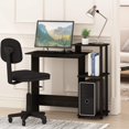 thumbnail image 3 of Escritorio para ordenador Furinno Efficient Home con estantes cuadrados, 3 of 7