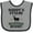 Heather and Black, variant on Inktastic Daddy Future Hunting Buddy Boys or Girls Baby Bib