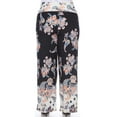 thumbnail image 5 of White Mark Women's Plus Size Floral Paisley Printed Palazzo Pants, 5 of 5