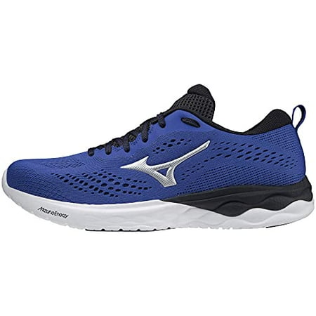 

Mizuno Running Shoes Wave Revolt 2 Jogging Marathon Sports Training Lightweight Blue x Silver x Black 25.5 cm 2E
