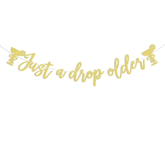 Just a Drop Older Banner Lemon Martini Theme Birthday Banner Lemon Birthday Decorations Lemon Drop Girls Trip Decor Cocktails Party Decor