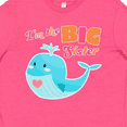 thumbnail image 4 of Inktastic I'm the Big Sister- cute whale with heart Youth T-Shirt, 4 of 5