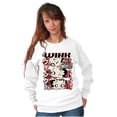 thumbnail image 3 of Betty Boop A Wink And A Giggle Women Crewneck Sweatshirt Brisco Brands M, 3 of 6