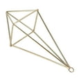 thumbnail image 7 of Quadrilateral Hanging Tillandsia Rack for Stylish Room Decor Golden Air Plant Holder, 7 of 7