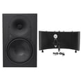 thumbnail image 1 of Mackie XR824 8" Powered Studio Monitor + Condenser Microphone + Isolation Shield, 1 of 10