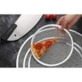 thumbnail image 4 of Pizza Baking Screen Aluminum Reusable Grill Accessory Round Shaped Pastry DIY Bake Tray Heat Resistant Grill Pie Net Kitchen Oven Bakery 11 Inch, 4 of 7