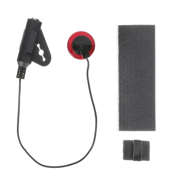 OUNONA 1Pack Red Plastic Guitar Pickup for Stringed Instrument Acoustic Performance