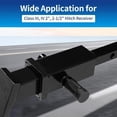 thumbnail image 4 of 5/8 Inch Extra Long Heavy Duty Trailer Locking Pin Set Receiver Hitch Lock With Anti-Rattle,, 4 of 7