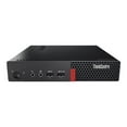 thumbnail image 2 of Lenovo ThinkCentre M910q 10MU - Tiny Core i5 6500T / up to 3.1 GHz - RAM 8 GB - SSD 128 GB - HD Graphics 530 - Gigabit Ethernet - Win 7 Pro 64-bit (includes Win 10 Pro 64-bit License) - monitor: none - black, 2 of 6