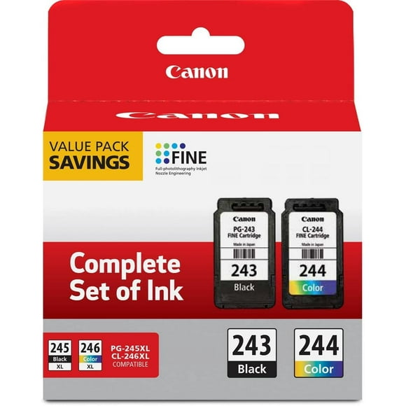 Cartucho de tinta Value Pack Canon PG-243/CL-244 negro/color