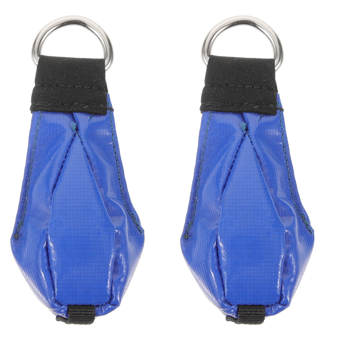 FOMIYES Compact Throw Bag Blue Stainless Steel Multi-Function for Outdoor Climbing 2Pcs