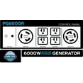 thumbnail image 4 of Pulsar 6000-Watt Gas Power Portable Generator (CARB), 4 of 7