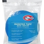 PEGAFAN Value Pack (5 Rolls) Blue Painter's Masking Tape, Multi-Use, 3/4" x 55yd.  Easy Removal Paint Tape for Art and Painting.