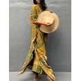 thumbnail image 2 of Robe de Plage à Imprimé pour Femmes à Manches Courtes, Grande Taille, Couvre-Maillot, 2 of 4