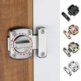 thumbnail image 3 of Lefu Door Lock Cast Metal Hook Latch Lock Toilet Doors Right Angle Sliding Gate Lock, 3 of 4