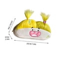 thumbnail image 3 of Ohmyroo Large Capacity Plush Mascot Pouch for Supplies, 3 of 7