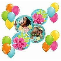 Disney Moana Balloon Bouquet Decoration Kit19pc by Anagram