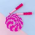 thumbnail image 1 of Adjustable Beaded Jump Rope, Soft Segmented Skipping Rope with Anti-Slip Handles for Fitness Training, 1 of 7