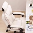 thumbnail image 4 of Free Shipping Office Chair Salon Youth Beauty Comfortable Office Chair Modern Barber Silla Escritorio Oficina House Furniture My Lux Decor Round, 4 of 38