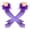 Purple, variant on Long Satin Opera Gloves - Pageant Feather Gloves 1920s Stretchy Elbow Gloves for Halloween Costume Evening Party