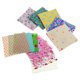 thumbnail image 4 of Lote de tela de con estampado Floral de 100 Uds para acolchado DIY para álbumes de recortes - Multicolor, 10x10cm Baoblaze Lote de tela de algodón, 4 of 8