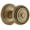 Gold, variant on Grandeur Cirsol_Prv_234 Circulaire Solid Brass Rose Privacy Door Knob Set - Brass