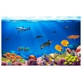 thumbnail image 3 of Tiptophomedecor Animal Wallpaper Wall Mural - Underwater Kingdom, 3 of 4