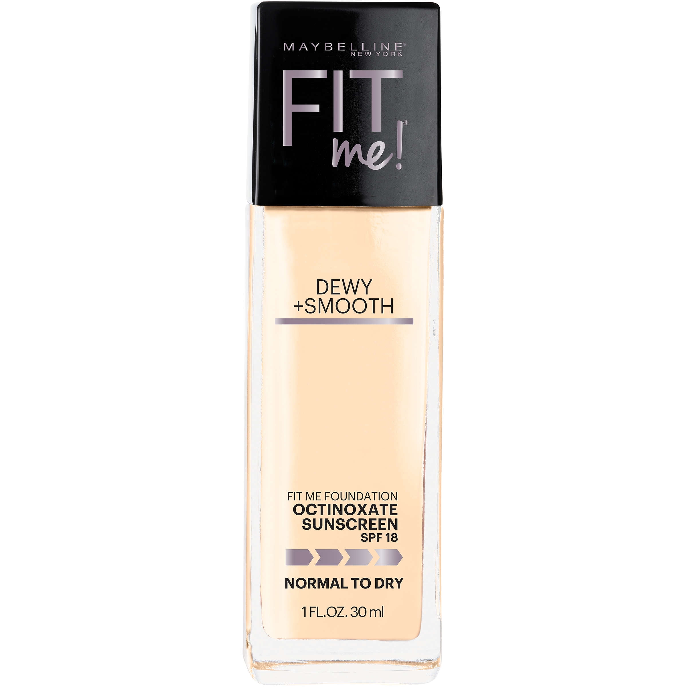 Maybelline Fit Me Dewy + Smooth Foundation SPF 18, Porcelain