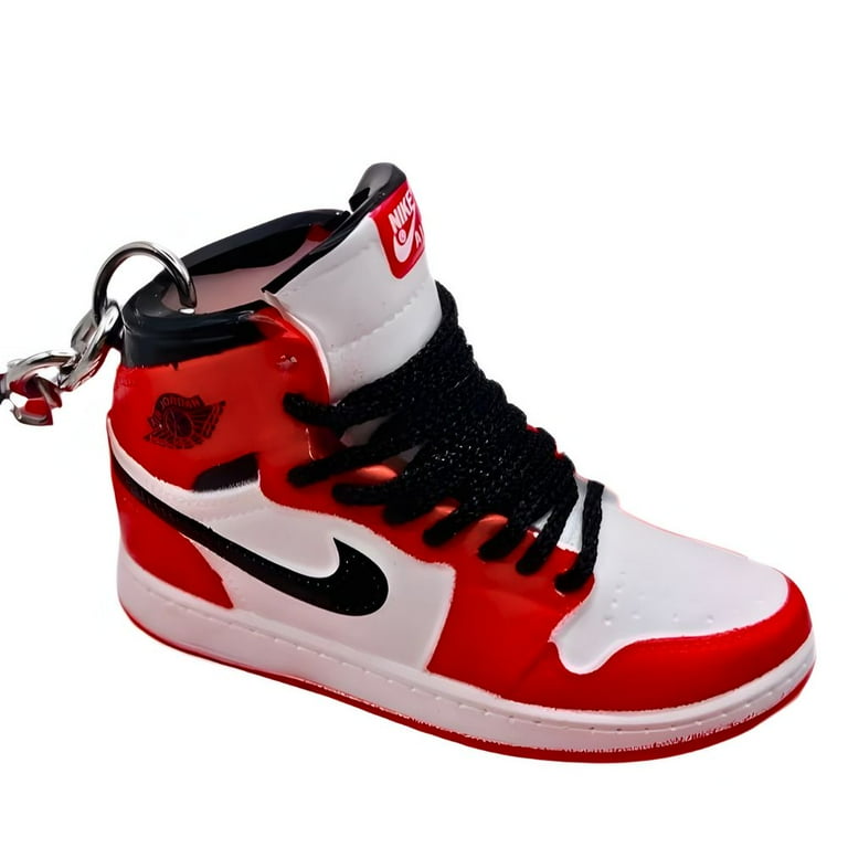 DSK Global Nike Jordan Mini Shoe Keychain, Rubber Pendant