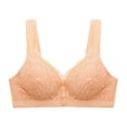 thumbnail image 3 of AJGRHE Wirefree Comfort Bra Wireless Front Closure Bra with Tank top Design for Everyday Comfort and Stylish Support 40 Pink, 3 of 5