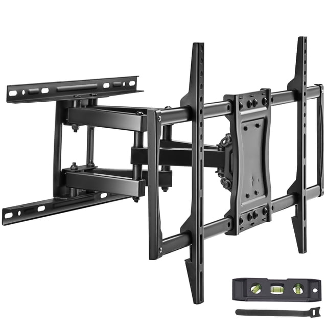 KFFKFF Comprehensive Movement TV Bracket Suitable for Majority of 37-75 inch Televisions, Pivot Incline Lateral Modification TV Wall Mounting Frame with 4 Flexible Arms, Maximum VESA 600x400mm