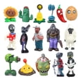 thumbnail image 1 of Juego de juguetes JHESAO Plants vs Zombies PVZ, 16 piezas, juguetes de peluche de PVC, 1 of 7